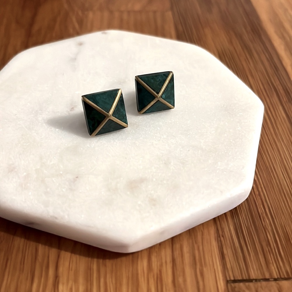 Noonday Collection Pyramid Studs